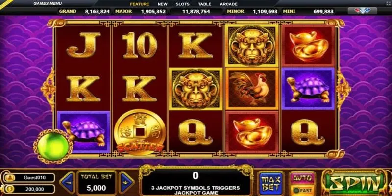Nổ hũ quay thưởng KUBET dễ chơi nhất